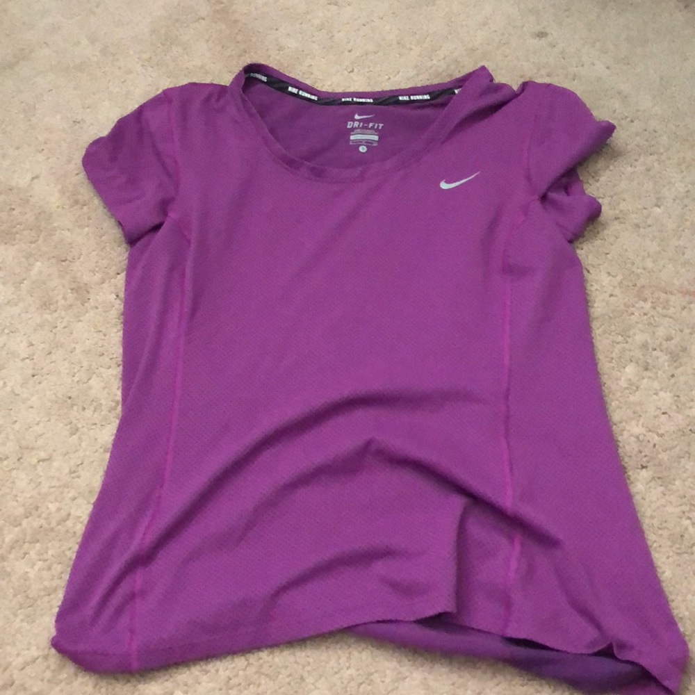 Purple work out shirt
